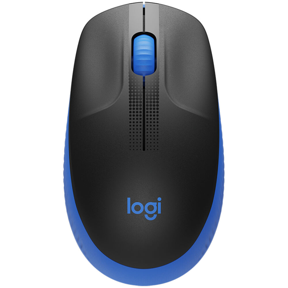 Logitech M190 Full-Size Wireless Mouse Blue (910-005907)