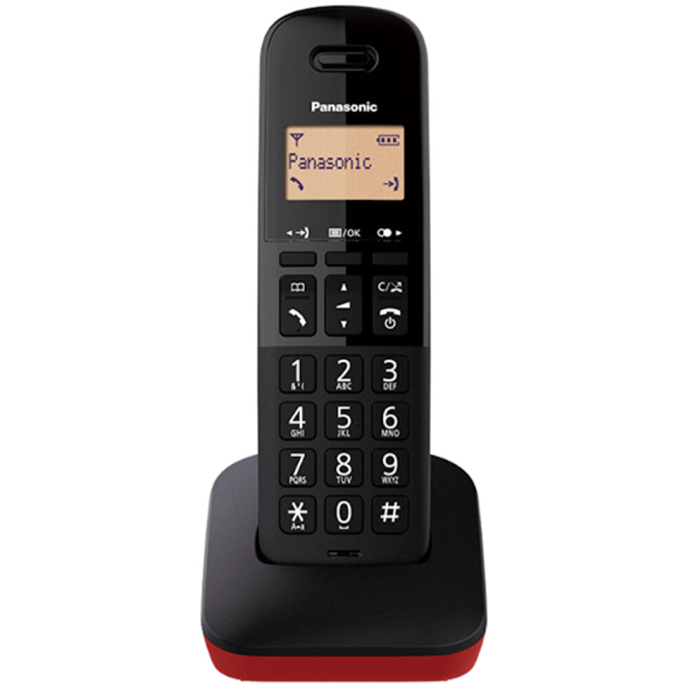 Ασύρματο Τηλέφωνο Panasonic ΚΧ-ΤGB610GRR Red (KX-TGB610GRR) (PANKX-TGB610GRR)