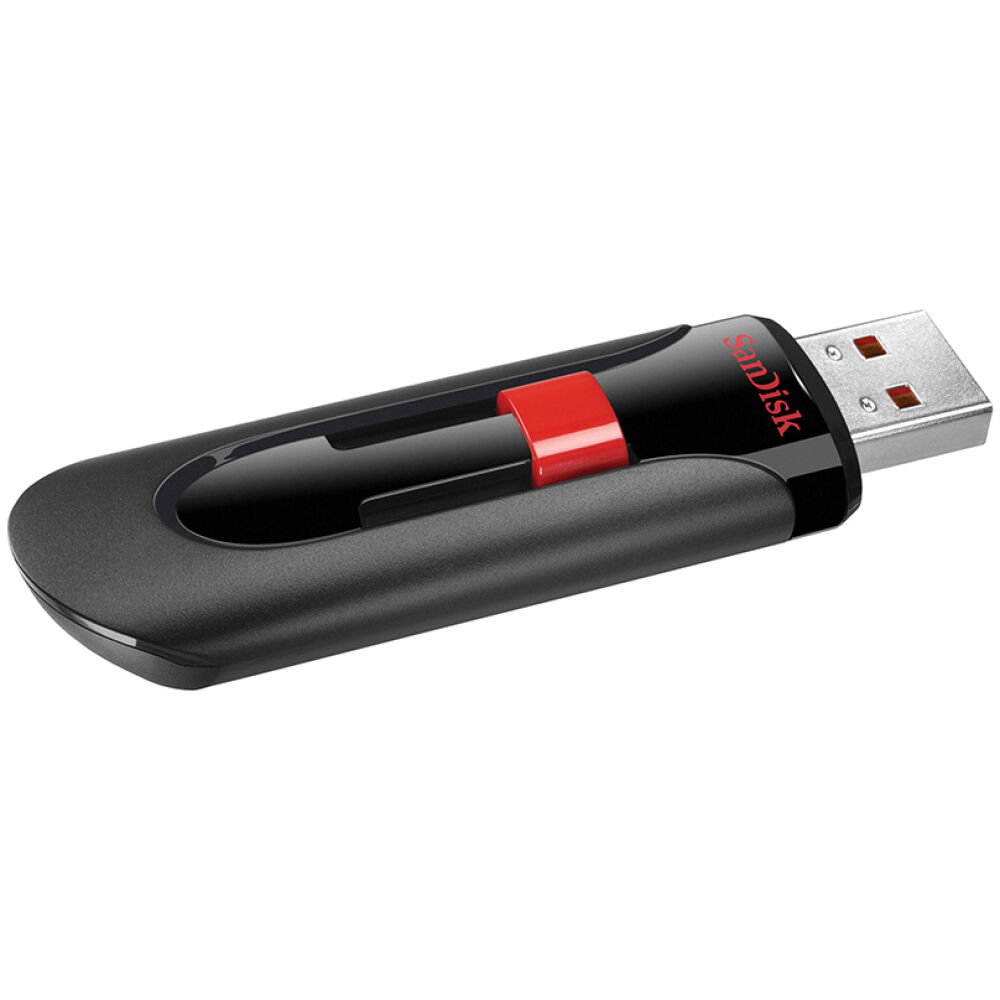 SanDisk Cruzer Glide 128GB USB 2.0 (SDCZ60-128G-B35) (SANSDCZ60-128G-B35)