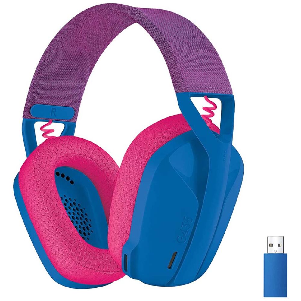 Headset Logitech G435 LightSpeed Blue/Pink (981-001062)