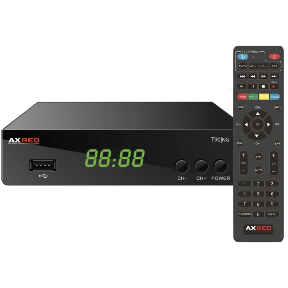 AXRED AX T90|NG Επίγειος Ψηφιακός Δέκτης 11694 (T90/NG) (AXRT90NG)
