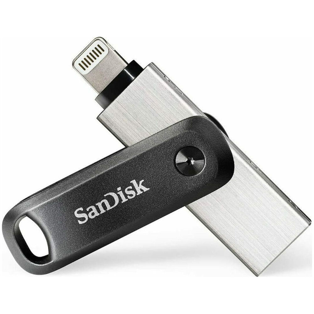 Sandisk iXpand 64GB USB 3.1 Stick με σύνδεση Lightning & USB-A Μαύρο (SDIX60N-064G-GN6NN) (SANSDIX60N-064G-GN6NN)