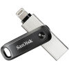 Sandisk iXpand 256GB USB 3.1 Stick με σύνδεση Lightning & USB-A Μαύρο (SDIX60N-256G-GN6NE) (SANSDIX60N-256G-GN6NE)