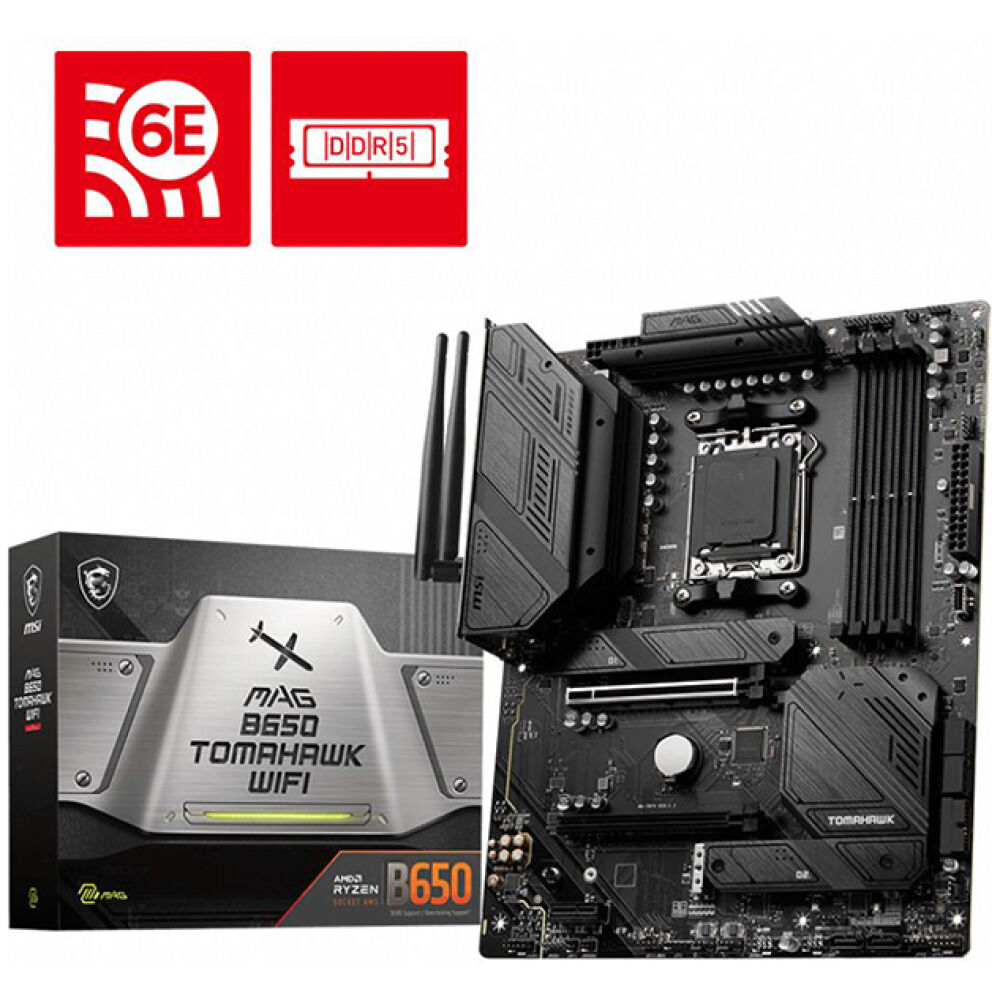 MSI MAG B650 TOMAHAWK WIFI (AM5) (7D75-001R) (MSI7D75-001R)