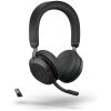 Jabra Headset Evolve2 75 Link380a MS Stereo Black (27599-999-999) (JAB27599-999-999)