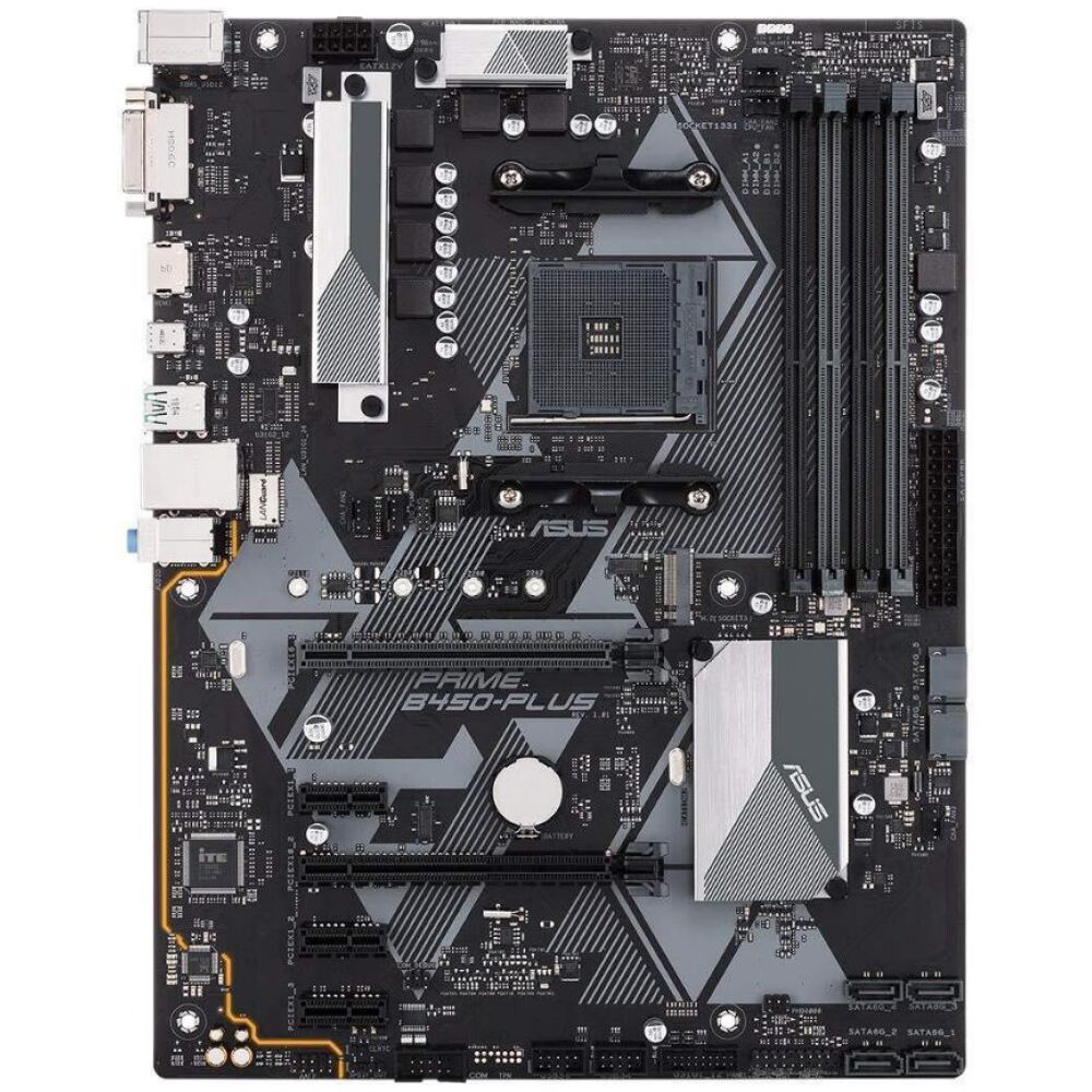 Asus Prime B450-Plus Motherboard ATX με AMD AM4 Socket (90MB0YN0-M0EAY0) 9ASU90MB0YN0-M0EAY0)