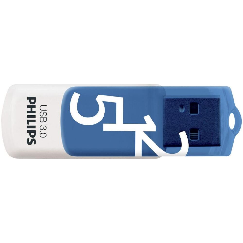 Philips Vivid 512GB USB 3.0 Stick Λευκό (FM51FD001B/00) (PHIFM51FD001B-00)