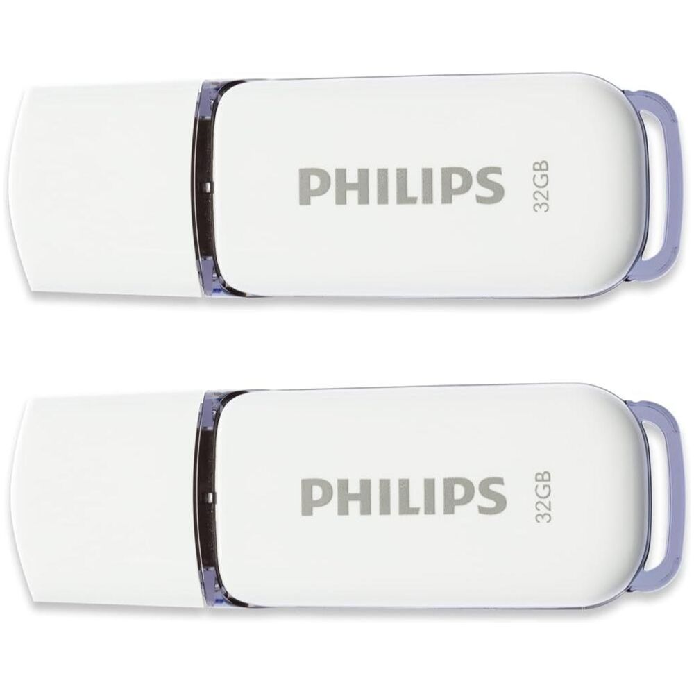 Philips Snow 32GB USB 2.0 2-Pack (FM32FD70D/00) (PHIFM32FD70D-00)