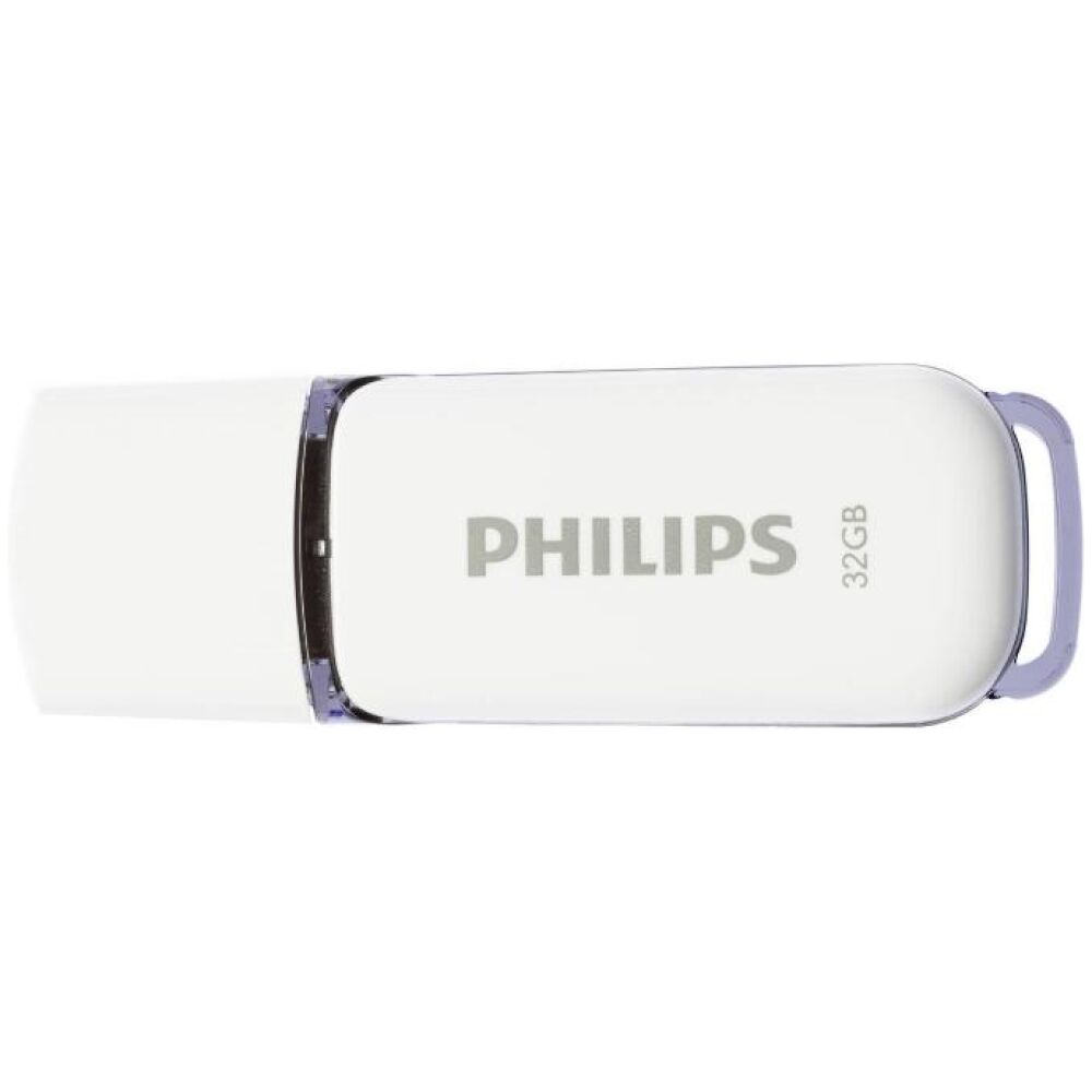 Philips Snow 32GB USB 2.0 Stick Λευκό (FM32FD70B/00) (PHIFM32FD70B-00)