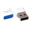 Philips Pico 16GB USB 2.0 Stick Λευκό (FM16FD85B/00) (PHIFM16FD85B-00)
