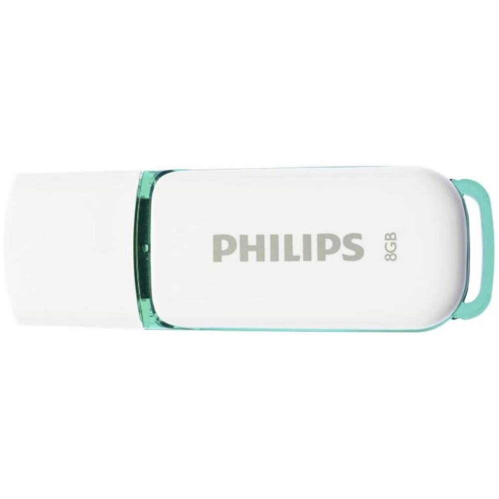 Philips Snow 8GB USB 2.0 Stick Λευκό (FM08FD70B/00) (PHIFM08FD70B-00)
