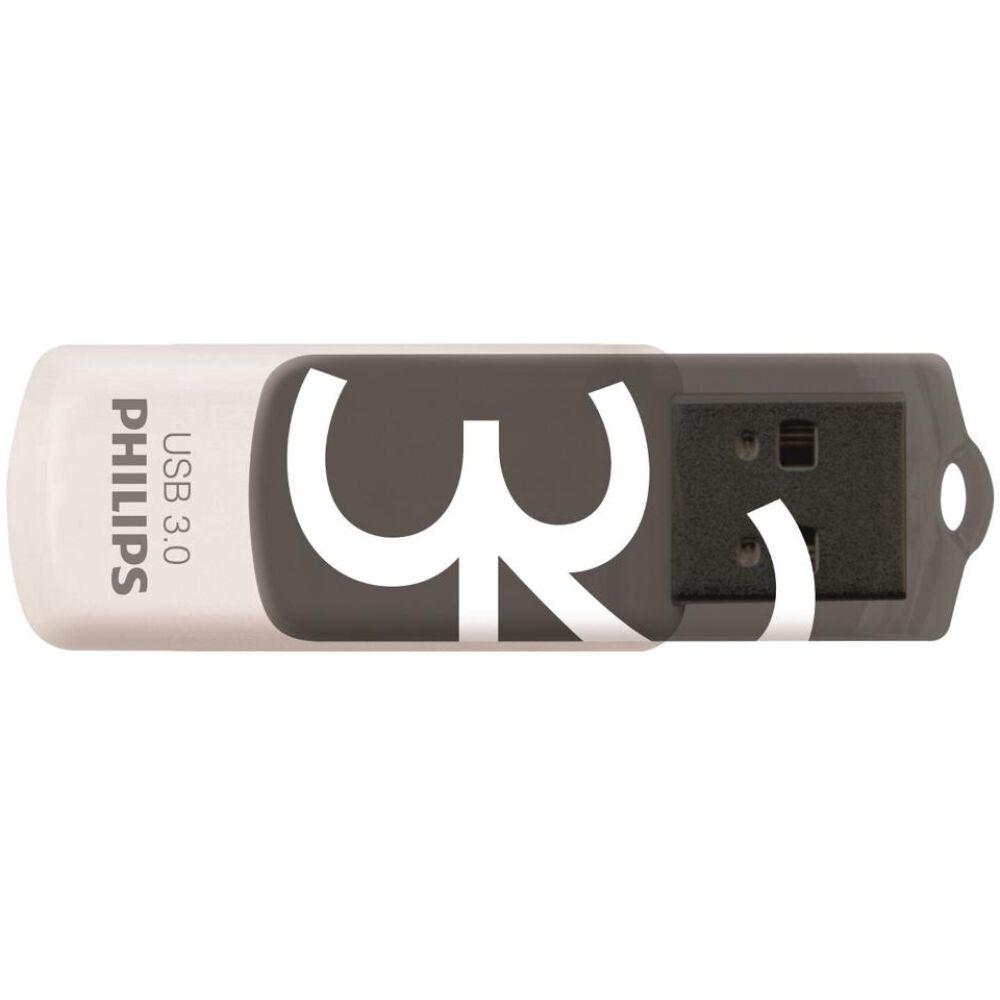 Philips Vivid 32GB USB 3.0 Stick Γκρι (FM32FD00B/00) (PHIFM32FD00B-00)