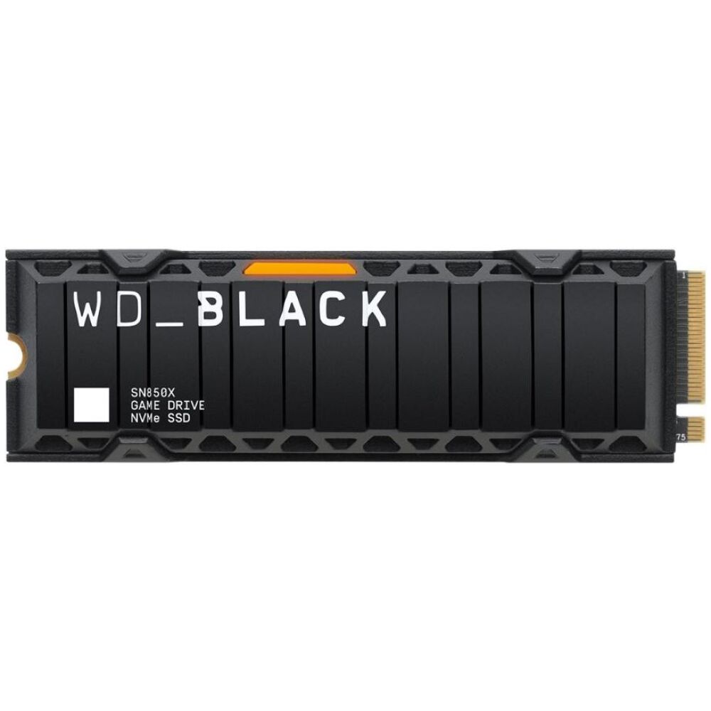 Western Digital SSD Black SN850X 1TB NVMe Heatsink (WDS100T2XHE)