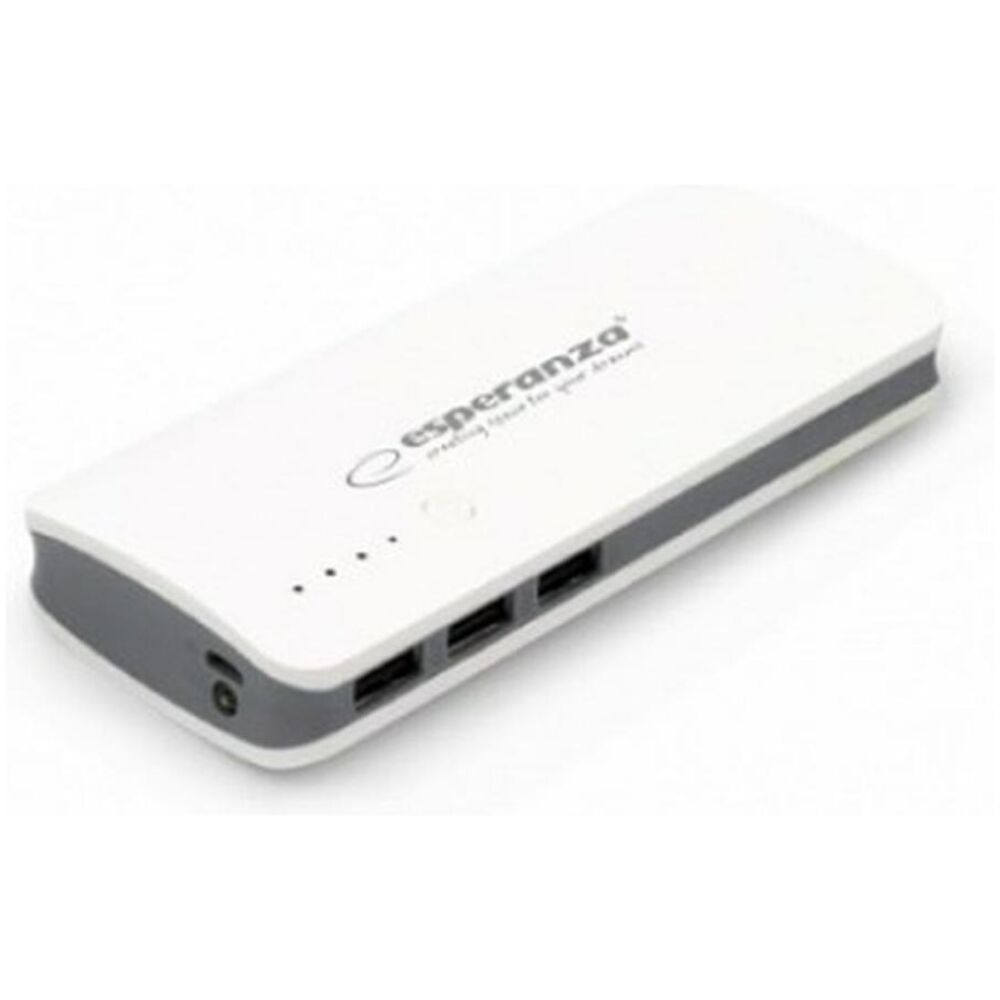 Esperanza EMP106 Power Bank 8000mAh με 3 Θύρες USB-A Λευκό/Γκρι (EMP106WE) (ESPEMP106WE)