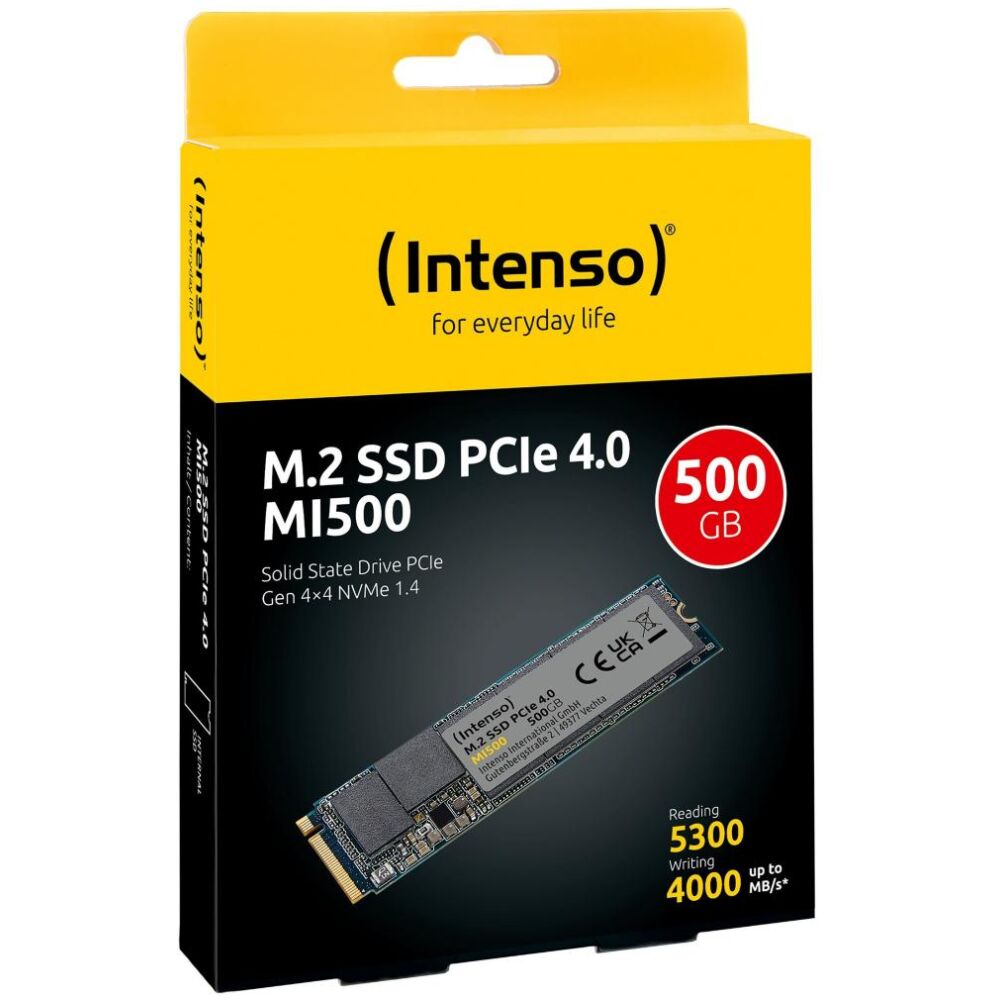 Intenso MI500 M.2 SSD PCIe 4.0 500GB (3836450) (NSO3836450)