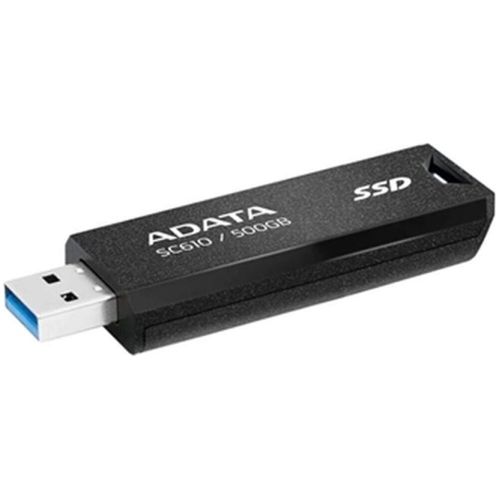 Adata SSD External SC610 500GB USB3.2a Gen2 Black (SC610-500G-CBK/RD) (ADASC610-500G-CBK-RD)