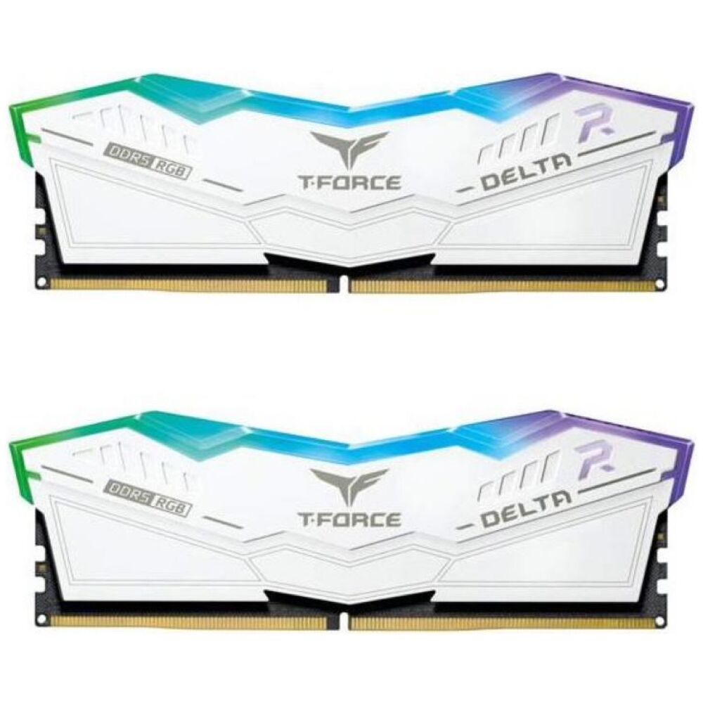 TeamGroup Μνήμη RAM DDR5 32GB KIT 2x16GB PC 6400 Team T-Force Delta  RGB  (FF4D532G6400HC40BDC01)
