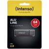 Intenso USB 2.0 Stick 64GB Alu Line Anthracite (3521491) (NSO3521491)
