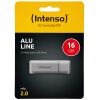 Intenso USB 2.0 Stick 16GB Alu Line Silver (3521472) (NSO3521472)