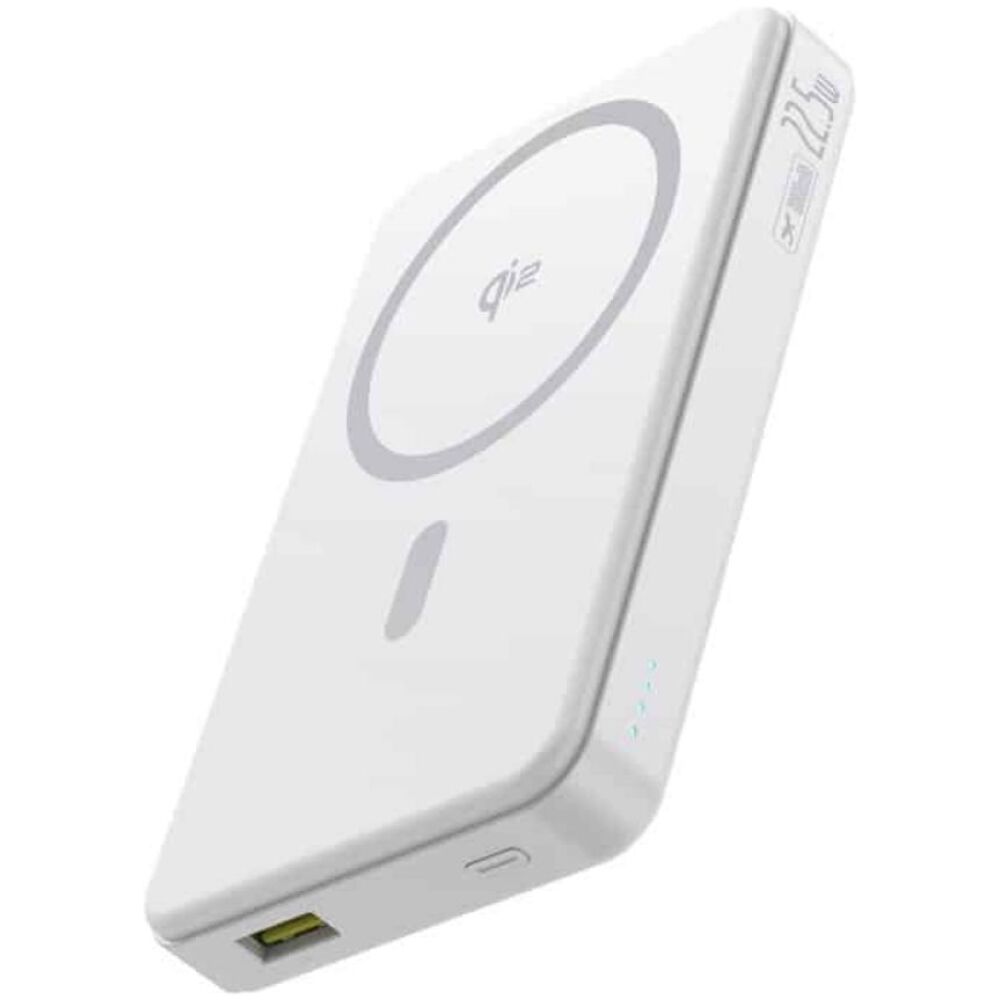 Baseus Airpow2 Qi2 μαγνητικό powerbank 10000mAh 22.5W λευκό (P10080000213-00) (BASP10080000213-00)