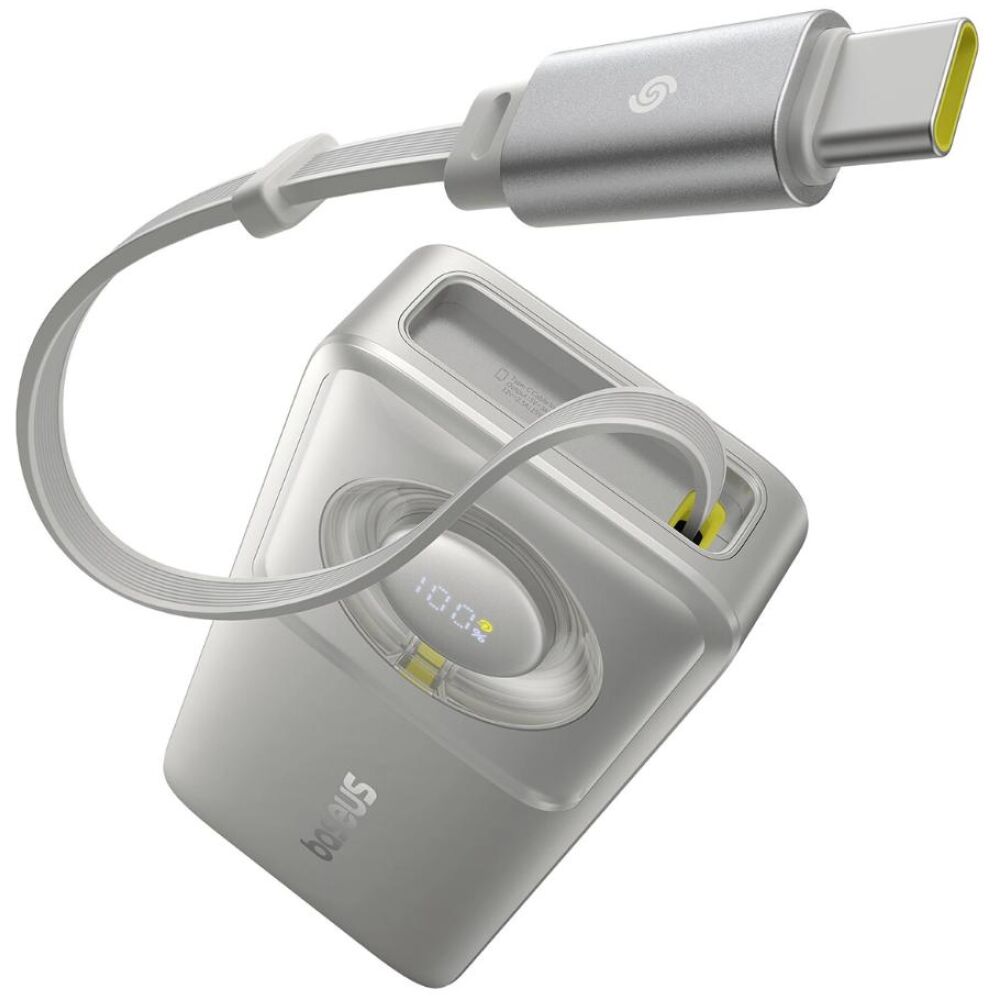 Baseus Powerbank OS Free2Pull 10000mAh 30W +cable grey (P10073701843-00) (BASP10073701843-00)