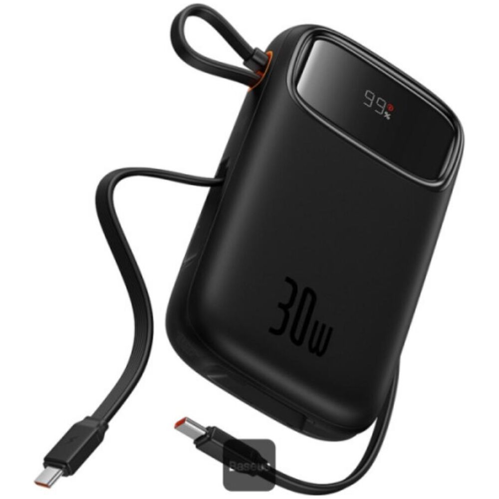 Baseus Powerbank QPow 2 20000mAh 30W 2xUSB-C black (P10055009113-00) (BASP10055009113-00)