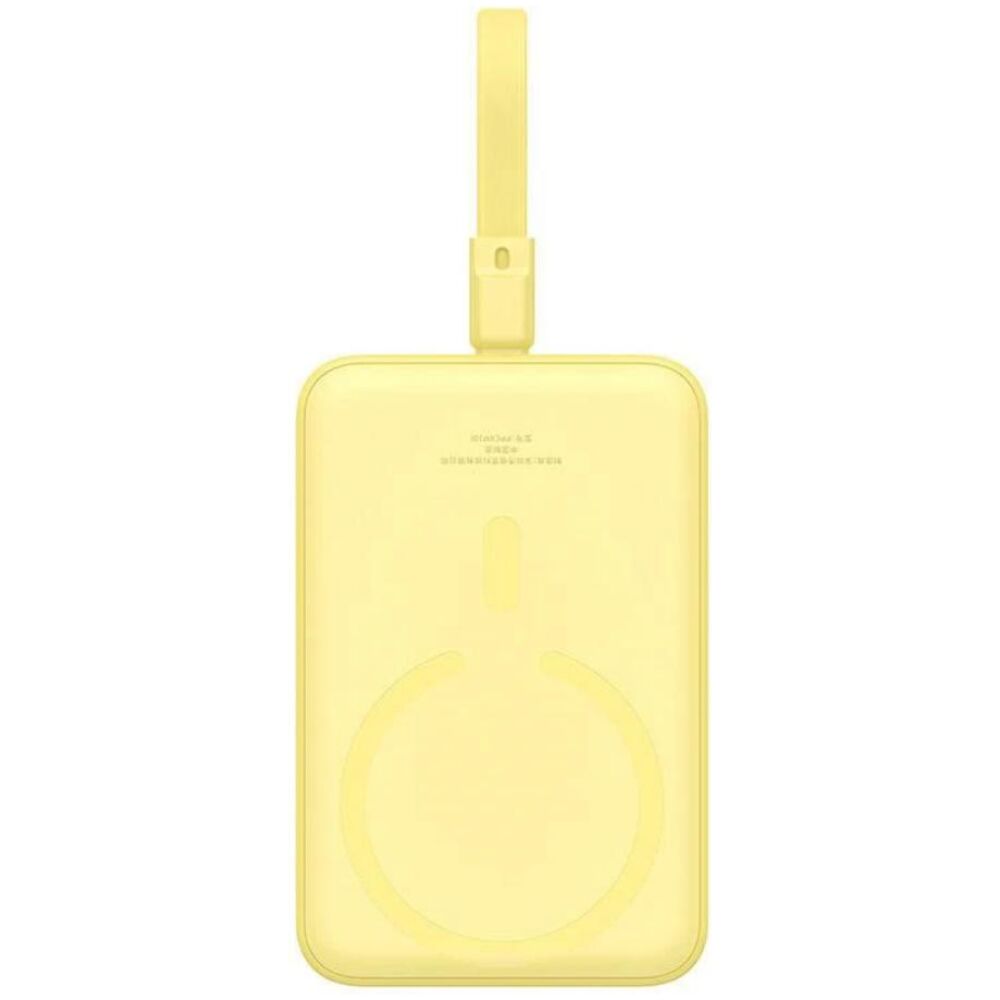 Baseus Mini MagSafe Power Bank 10000mAh 20W Power Delivery Κίτρινο (P10022109Y23-00) (BASP10022109Y23-00)