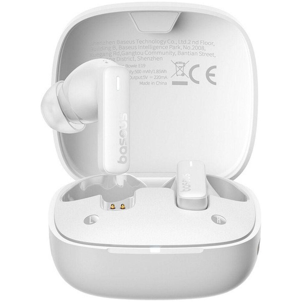 Baseus TWS Bowie E19 Headphones white (A00069600223-00) (BASA00069600223-00)