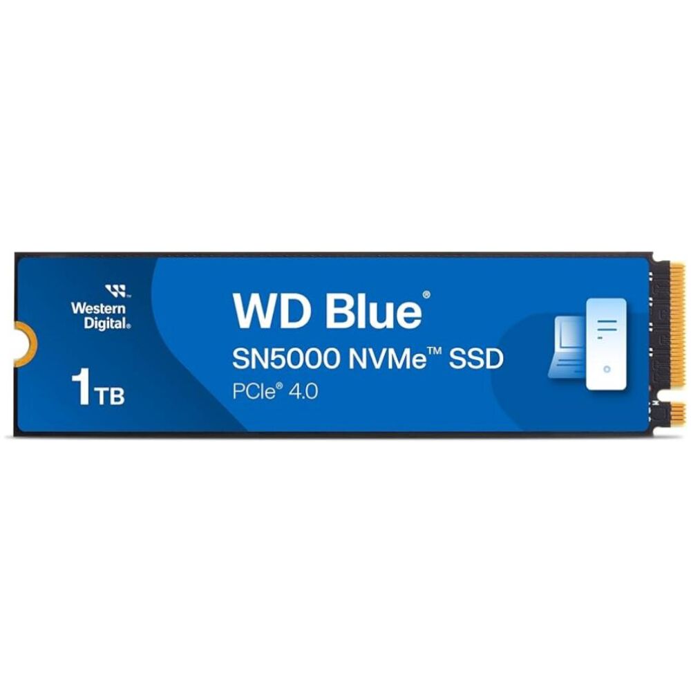 Western Digital Δίσκος SSD Blue SSD 3D 1TB M.2 2280 SN5000 (WDS100T4B0E)