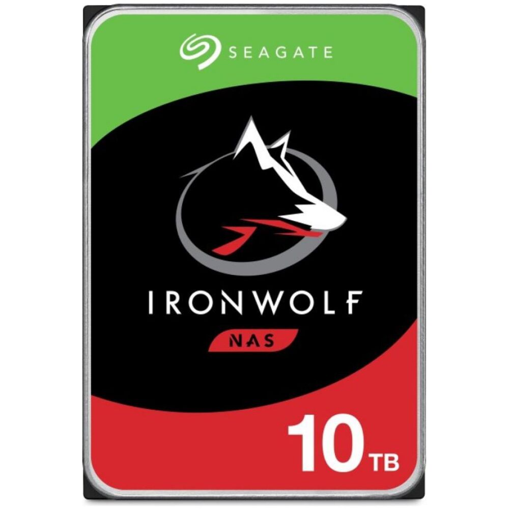Εσωτερικός Seagate Ironwolf 10TB HDD 3.5" SATA III 7200rpm 256MB Cache για NAS (ST10000VN000) (SEAST10000VN000)