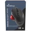 MediaRange Optical 7-Button Wireles with Trackball.Scrool Wheel, DPI 800-2400, Black/Red (MROS263)