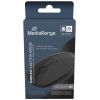 MediaRange Optical 4-Button Wireless Mouse, Scroll-Wheel, 1.000 - 2.400 dpi, Black (MROS268)