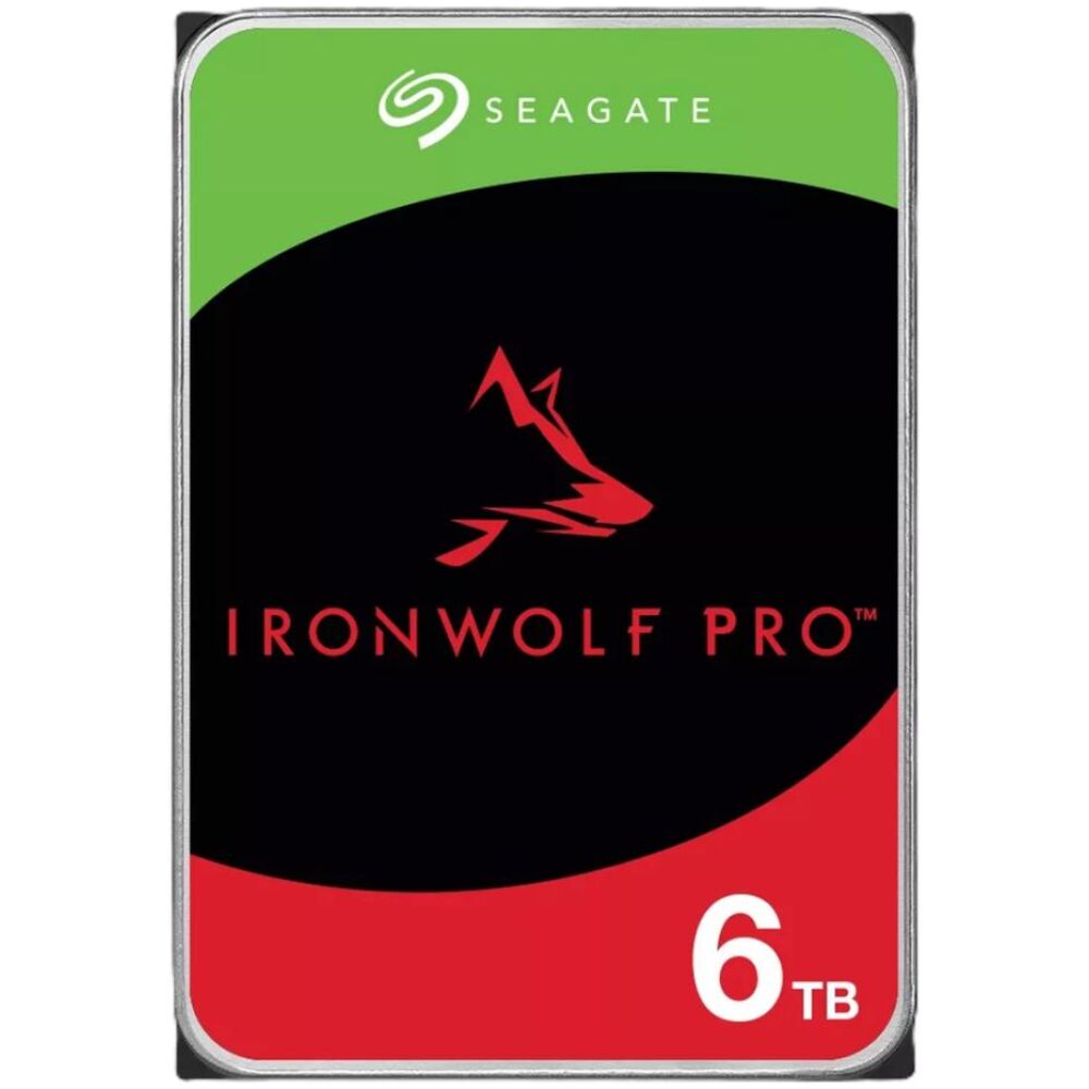 Εσωτερικός Σκληρός Δίσκος SEAGATE 3.5'' 6TB Sata III Ironwolf Pro NAS (ST6000NT001) (SEAST6000NT001)