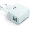 ACME ΦΟΡΤΙΣΤΗΣ ΤΑΞΙΔΙΟΥ 2USB 2.1A ΛΕΥΚΟ 2 ΘΕΣΕΩΝ