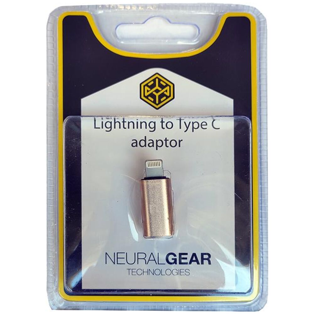 NG ΑΝΤΑΠΤΟΡΑΣ LIGHTNING (αρσενικό) σε υποδοχή TYPE C (θυληκό), BLISTER