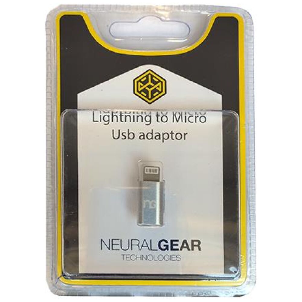 NG ΑΝΤΑΠΤΟΡΑΣ LIGHTNING (αρσενικό) σε υποδοχή MICRO USB (θυληκό), BLISTER
