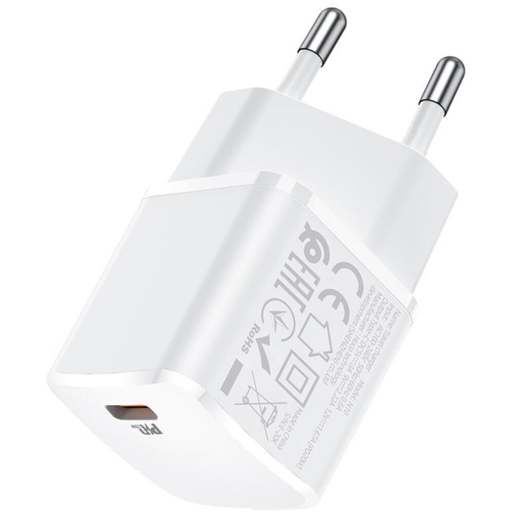 HOCO N10 ΦΟΡΤΙΣΤΗΣ STARTER, 1 ΘΥΡΑ, PD20W - Image 2