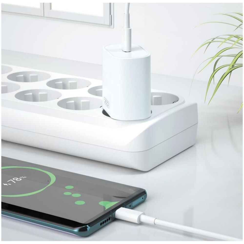 XO L91 ΦΟΡΤΙΣΤΗΣ 25W TYPE-C, 1 ΘΥΡΑ, ΛΕΥΚΟΣ - Image 3