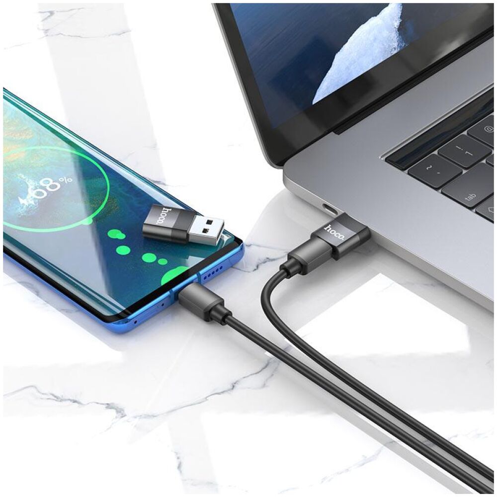 HOCO UA17 USB MALE TO TYPE-C FEMALE CONVERTER - Image 4