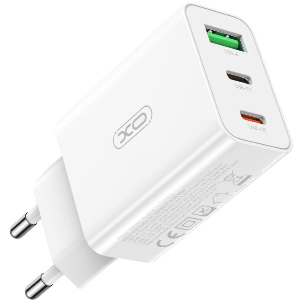 XO ΦΟΡΤΙΣΤΗΣ ΤΑΧΕΙΑΣ ΦΟΡΤΙΣΗΣ L101 20W EU QC3.0+PD - Image 2