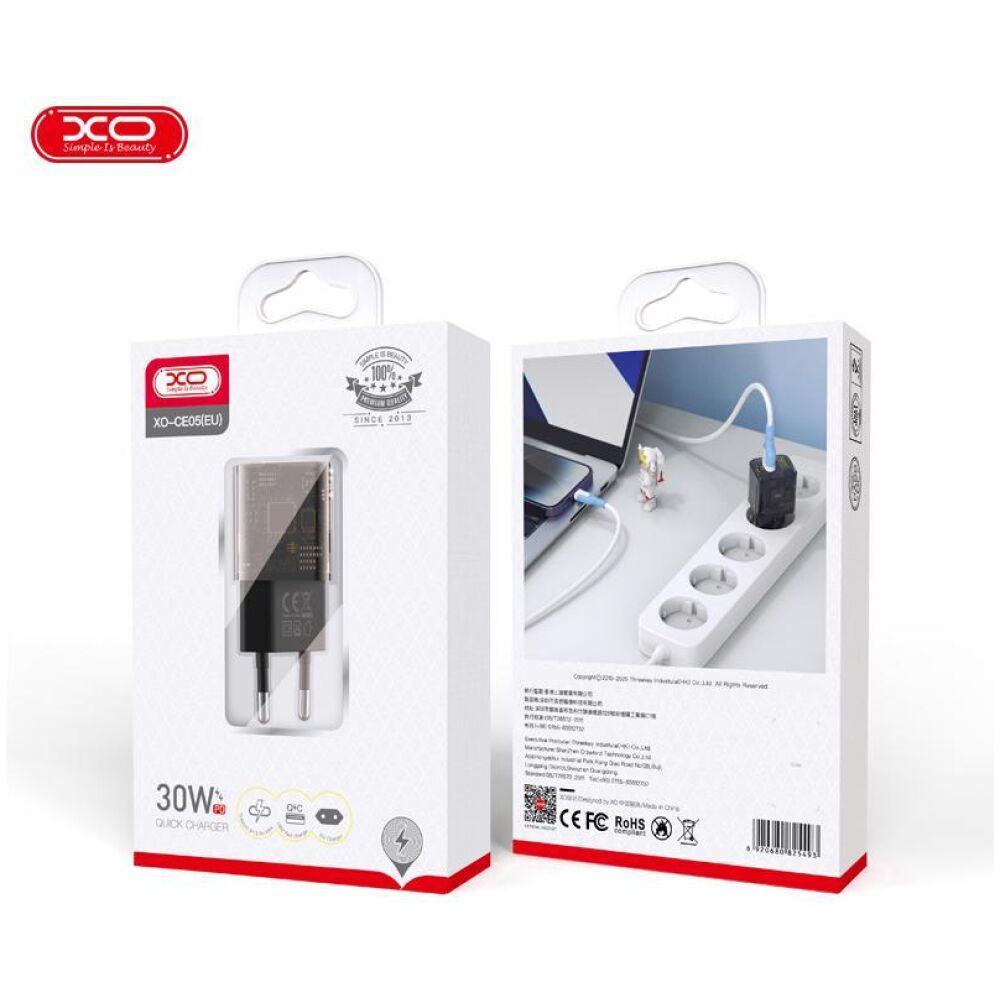 XO CE05(EU) PD30W+QC3.0 30W fast charger