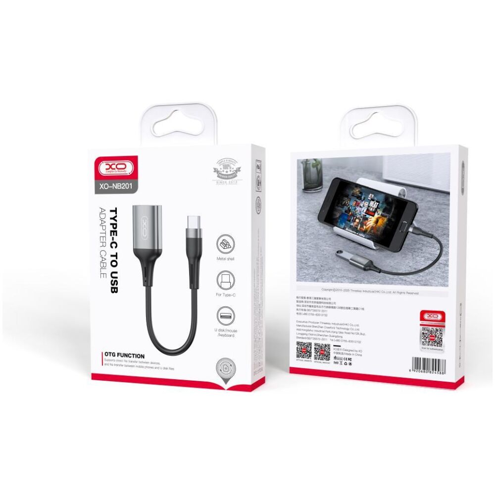 XO NB201 OTG USB 2.0, 480Mbp TYPE-C ΣΕ OTG