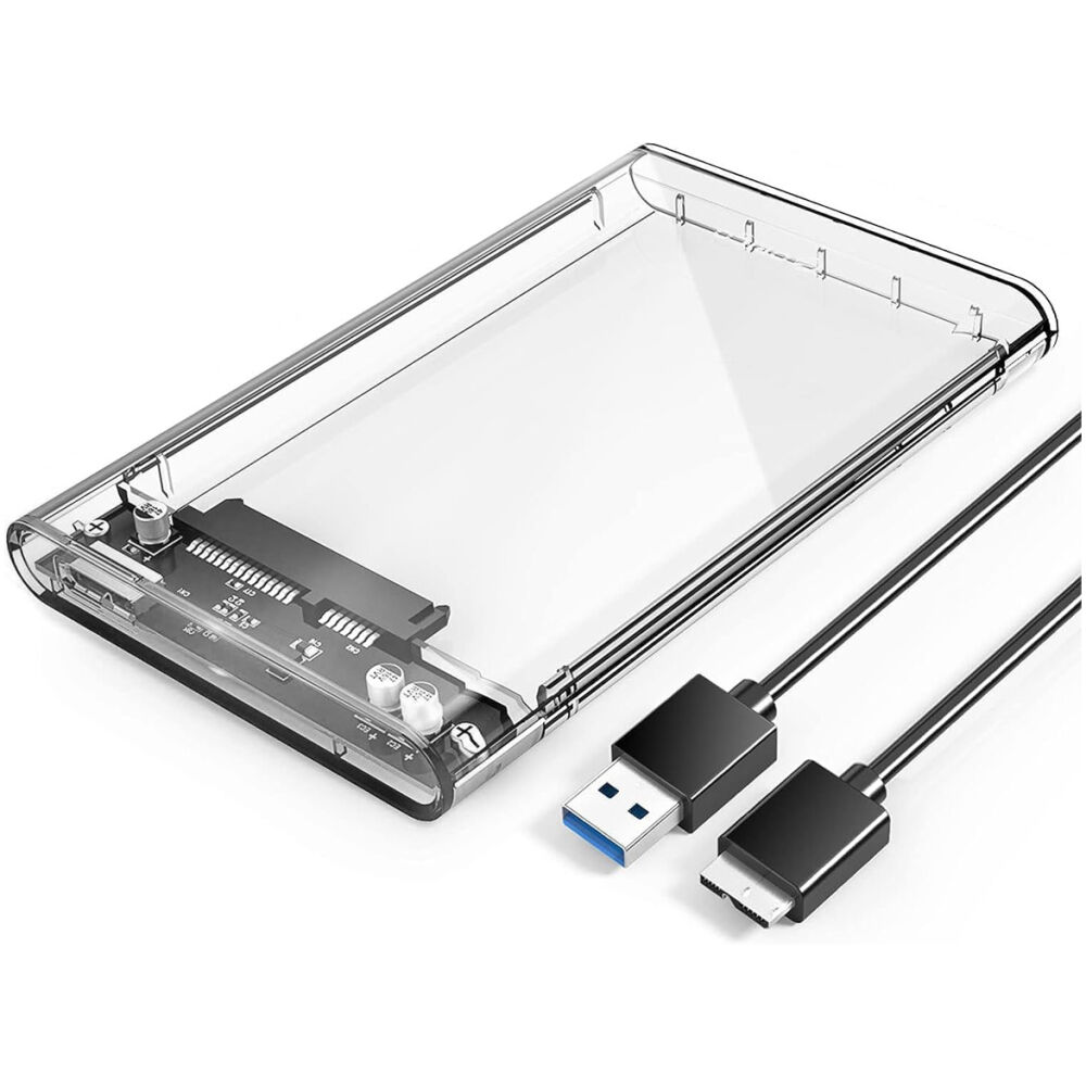 ORICO θήκη για 2.5" SATA HDD/SSD 2139U3, 5Gbps, διάφανη