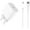 XO L77 ΦΟΡΤΙΣΤΗΣ, 20W, 1 ΘΥΡΑ PD ΜΕ ΚΑΛΩΔΙΟ PD ΣΕ LIGHTNING