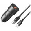 XO CC54 ΦΟΡΤΙΣΤΗΣ ΑΥΤΟΚΙΝΗΤΟΥ USB QC3.0 18W, 1 ΘΥΡΑ ΜΕ ΚΑΛΩΔΙΟ LIGHTNING