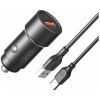 XO CC54 ΦΟΡΤΙΣΤΗΣ ΑΥΤΟΚΙΝΗΤΟΥ USB QC3.0 18W, 1 ΘΥΡΑ ΜΕ ΚΑΛΩΔΙΟ TYPE-C