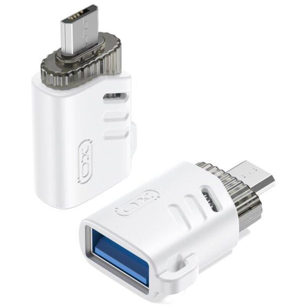 XO NB256C USB-A FEMALE TO MICRO OTG ADAPTER, ΛΕΥΚΟ