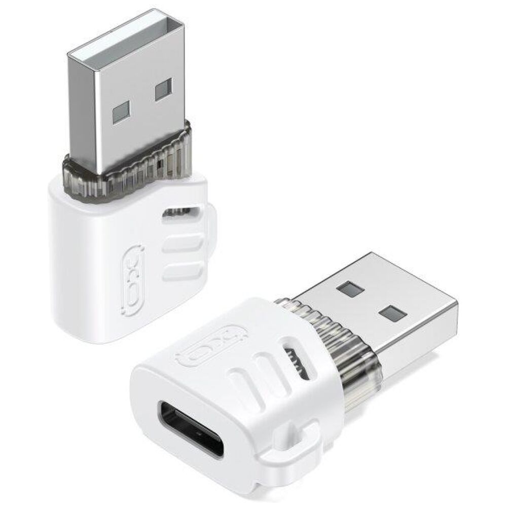 XO NB256D TYPE-C FEMALE TO USB-A MALE CONNECTOR, ΛΕΥΚΟ