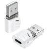XO NB256D TYPE-C FEMALE TO USB-A MALE CONNECTOR, ΛΕΥΚΟ
