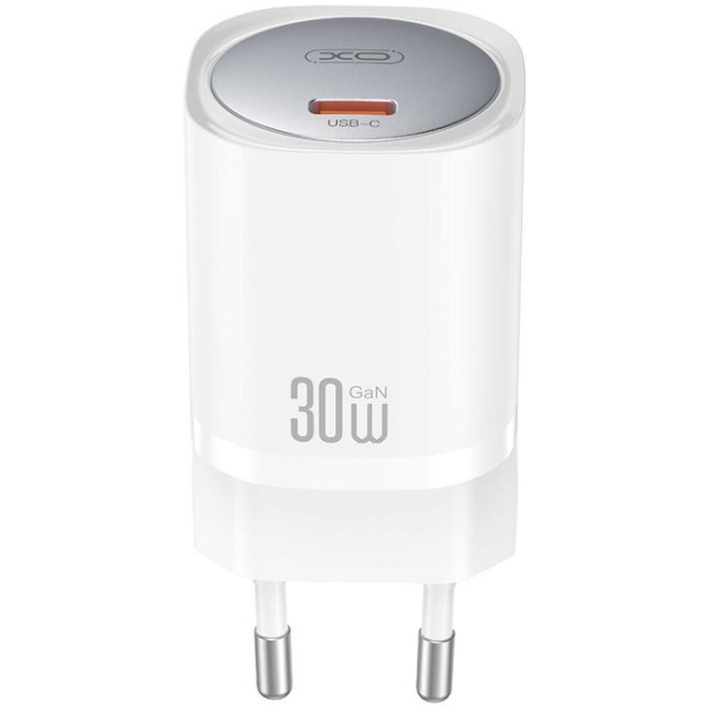 XO CE20 ΦΟΡΤΙΣΤΗΣ 30W GAN 1 ΘΥΡΑ PD, ΛΕΥΚΟΣ